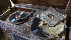 Music vinyl gramophone vintage record player