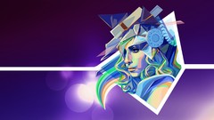 Music white purple woman crystals lady gaga phones portraits 