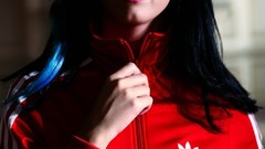 Music woman Adidas faces katy perry smiling brunettes singers 