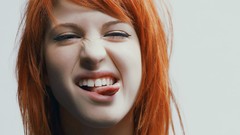 Music woman emo tongue hayley williams paramore singers 
