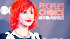 Music woman hayley williams paramore singers Red Hat