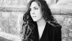 Music woman monochrome bands woods Indie brunettes Emily