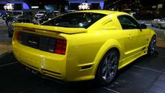 Mustang rare Car yellow