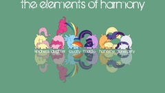 My little pony Elements of Harmony