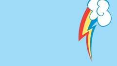 My little pony rainbow dash Cutie Mark