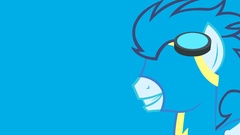My little pony Simple Background Soarin