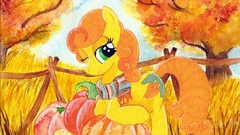 My little pony traditional art carrot top