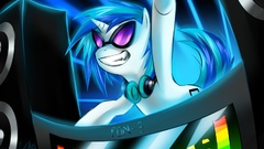 My little pony Vinyl Scratch DJ Pon-3