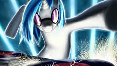 My little pony vynil scratch