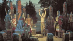 Mythology artwork fantasy art Boris Olshansky