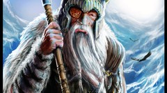 Mythology artwork odin fantasy art nordic