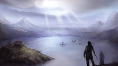 Mythology fantasy art Midgard