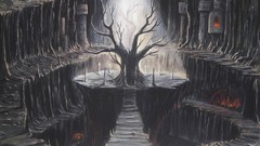 Mythology Norse fantasy art Svartalfheim