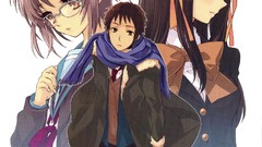 Nagato yuki suzumiya haruhi kyon the melancholy of haruhi 