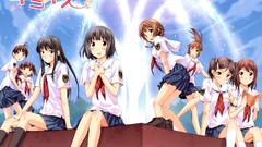 Nana seifuku mao kimikiss Kuryuu Megumi Futami Eriko