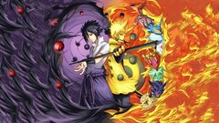 Naruto Shippuuden uzumaki naruto uchiha sasuke rinnegan Manga