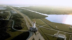 NASA aerial spaceships vehicles outer space launch pad