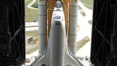 NASA launch pad shuttle