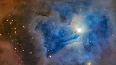 NASA outer space Iris Nebula