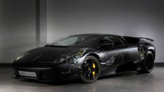 Nature abstract cars Lamborghini front matte Edo Competition