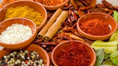 Nature Asia colors taste Herbs smell excited