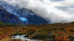 Nature autumn argentina andes valleys