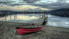 Nature Boats lakes sea shorelines Ian Rushton