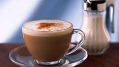 Nature coffee cappuccino