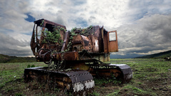 Nature decay Machines vehicles