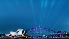 Nature dusk Australia sydney opera house harbour bridge opera 