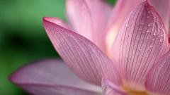Nature Flowers water drops