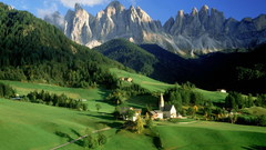 Nature grass Mountains Landscapes