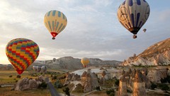 Nature hot air balloons Hoodoo