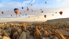 Nature hot air balloons Hoodoo