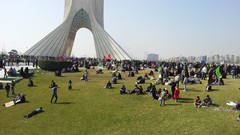 Nature iran artwork azadi sq azadi Azadi field