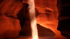 Nature light Arizona sunlight Antelope Canyon rock formations 