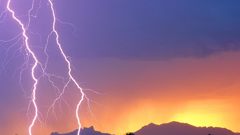 Nature lightning bolts