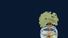 Nature minimalistic Trees funny