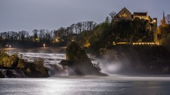 Nature moonlight dc rhine falls