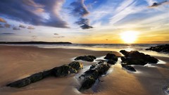 Nature Mountains Birds sands