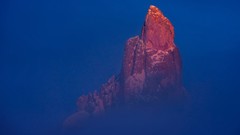 Nature snow mountain peak