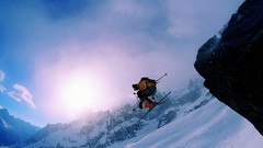 Nature snow Mountains Sports Skiing