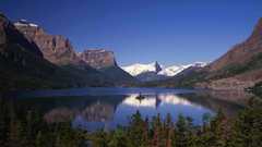 Nature snow Trees canyon