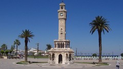 Nature sunny Turkey Izmir clocktowers Izmir Turkey