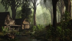 Nature Trees 3d realistic renders Vue sp34k