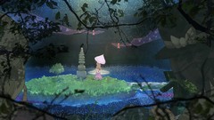 Nature Trees Animals night water Stars branches Birds dress 