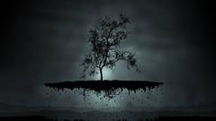 Nature Trees floating fantasy