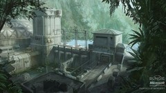 Nature Trees jungle Africa halo forests concept art Kenya 