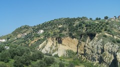 Nature Trees Mountains canyon Italy calabria
