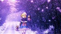 Nature Trees snow winter Books dolls dress hats roads bows 